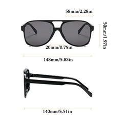 Men's Large Frame Sunglasses UV Resistant for Outdoor Sports