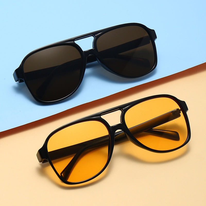 Men's Large Frame Sunglasses UV Resistant for Outdoor Sports