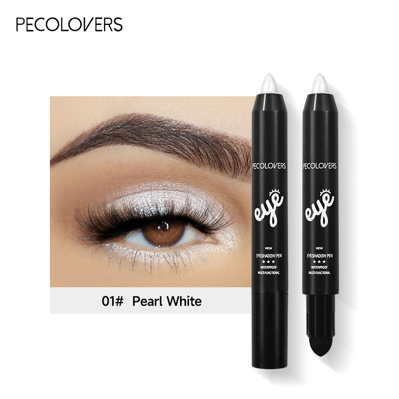 Double Ended Eyeshadow Pencil Monochromatic Eyeliner Stick