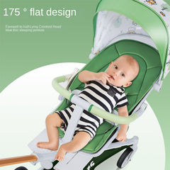 Foldable High Landscape Baby Stroller - Ideal Birthday Gift for Your Little One