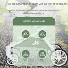 Foldable High Landscape Baby Stroller - Ideal Birthday Gift for Your Little One