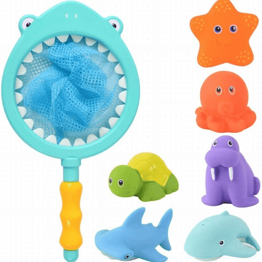 7pcs Bath Squeeze Bathtime Fun Plastic Squirter Toys for Kids