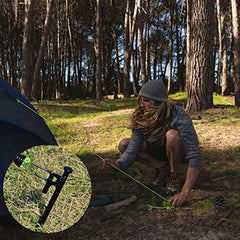 Heavy Duty Metal Tent Pegs for Camping 20 32 cm