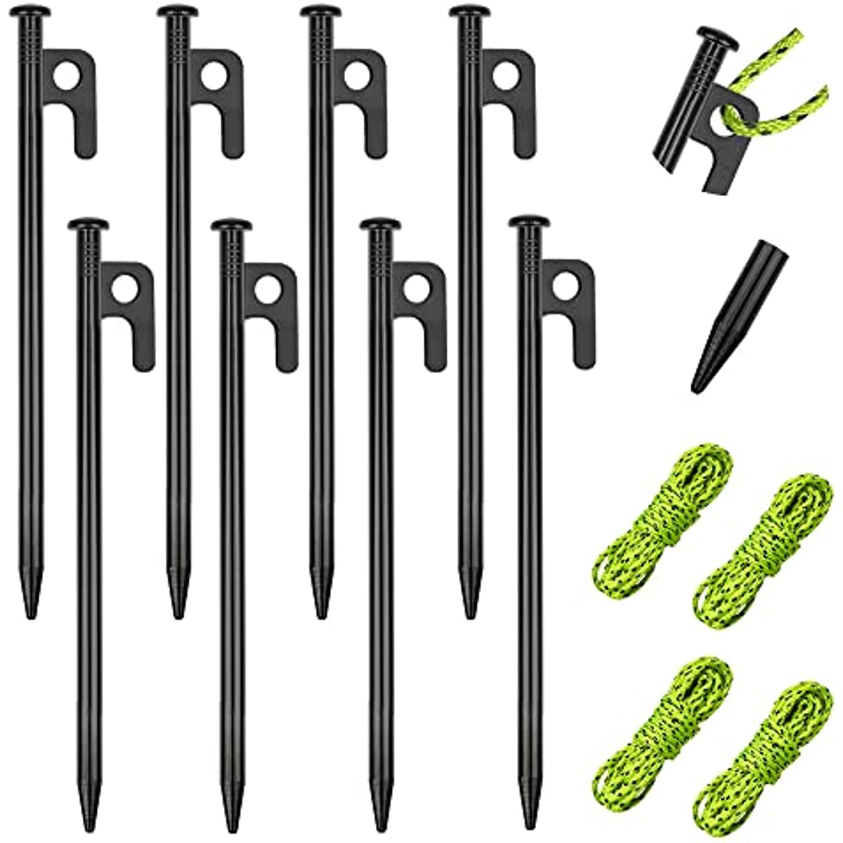 Heavy Duty Metal Tent Pegs for Camping 20 32 cm