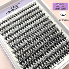 Cluster Lashes 240Pcs 30D 40D D Curling Lash Extensions Soft And Natural
