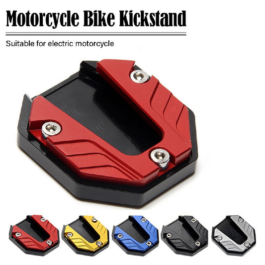 Motorcycle Kickstand Extension Anti Skid Base for Stability