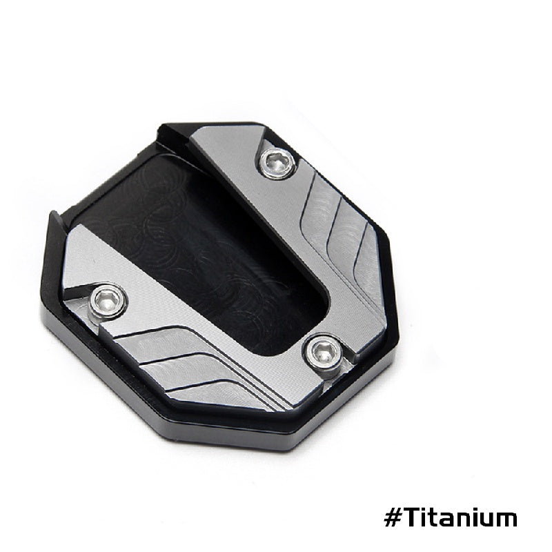 Motorcycle Kickstand Extension Anti Skid Base for Stability