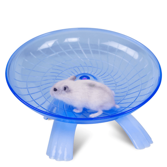 Hamster Exercise Wheel Silent Safe Durable Flying Saucer