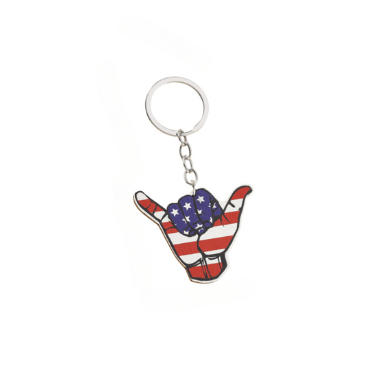 US Flag Key Chain Pendant, Independence Gift