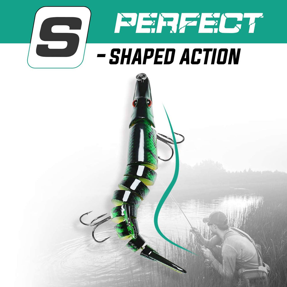 Bionic Swimming Lure for Bass Trout Saltwater Fish Slow Sinking Lures