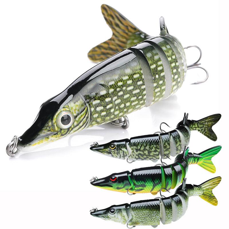 Bionic Swimming Lure for Bass Trout Saltwater Fish Slow Sinking Lures