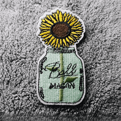 Sea Turtle Whale Rainbow Flower Patches Iron On Appliques