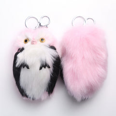 Cute Owl Plush Keychain for Men & Women