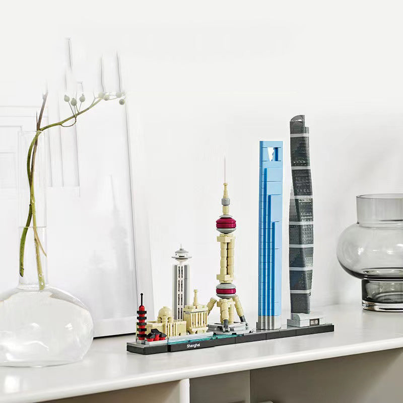 Shanghai Architecture Building Kit - 597pcs Set