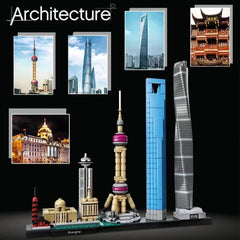 Shanghai Architecture Building Kit - 597pcs Set