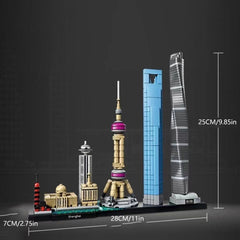 Shanghai Architecture Building Kit - 597pcs Set