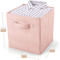 Foldable Fabric Storage Bins for Camping and Home Organization