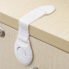 5pcs Safety Cabinet Lock Proof Security Protector Drawer Door Cabinet Lock