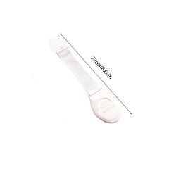 5pcs Safety Cabinet Lock Proof Security Protector Drawer Door Cabinet Lock