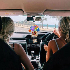 Rainbow Ballon Pendant Car Rearview Mirror Hanging Ornament