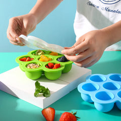 Silicone Baby Food Supplement Box Sealed Fresh-keeping Box