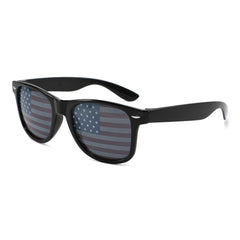 Men's Star Print Striped Sunglasses UV Protection Summer Sunglasses