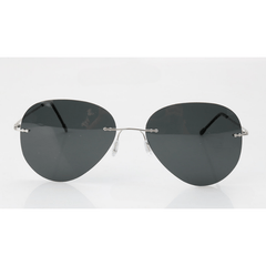 Men's Polarized Sunglasses HD Rimless Driving Fishing Goggles