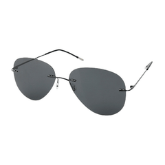 Men's Polarized Sunglasses HD Rimless Driving Fishing Goggles