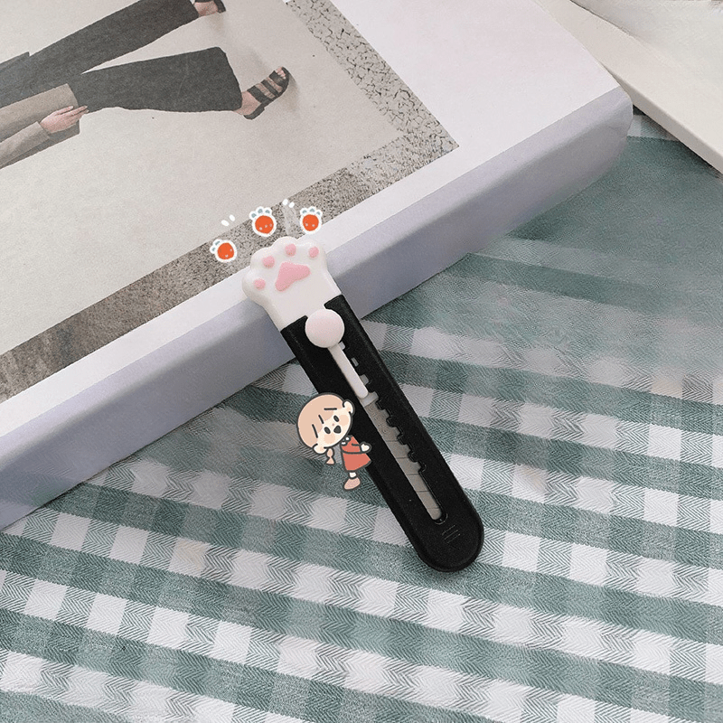 3pcs Paw Pattern Portable Art Supplies Cutting Paper
