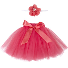 Newborn Baby Sunflower Tutu Bow Skirt Headdress Photography Prop Outfit