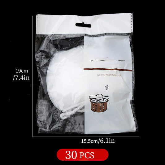 100pcs Sink Strainer Mesh Bag Disposable Kitchen Trash Filter Mesh Bag