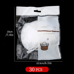 100pcs Sink Strainer Mesh Bag Disposable Kitchen Trash Filter Mesh Bag
