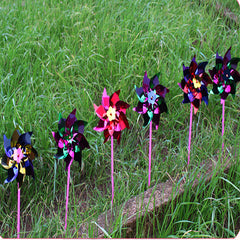 5pcs Small Plastic Windmills Outdoor Toy for Children