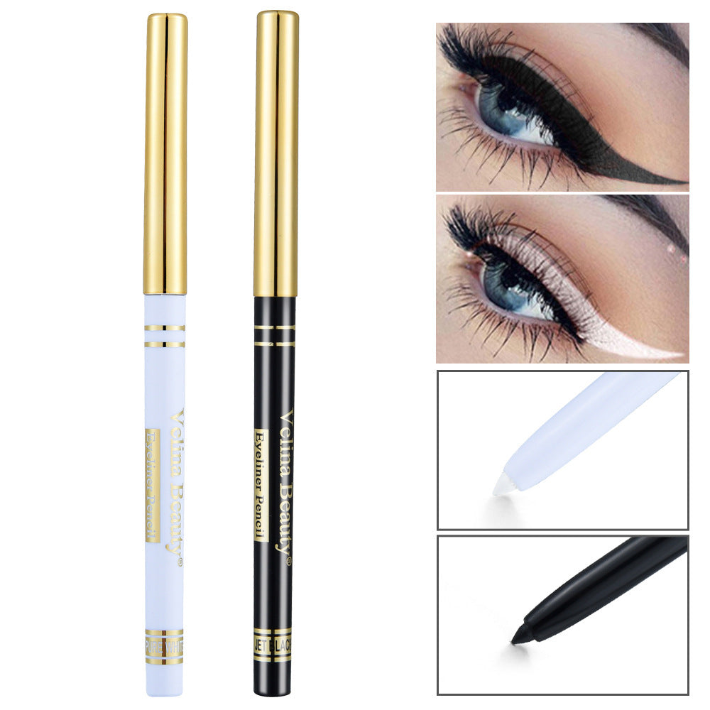 Waterproof Swivel Eyeliner Gel Pen Long Lasting Makeup