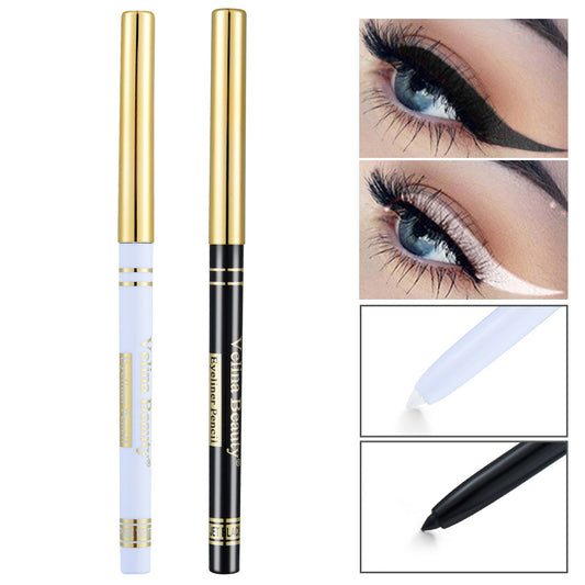 Waterproof Swivel Eyeliner Gel Pen Long Lasting Makeup