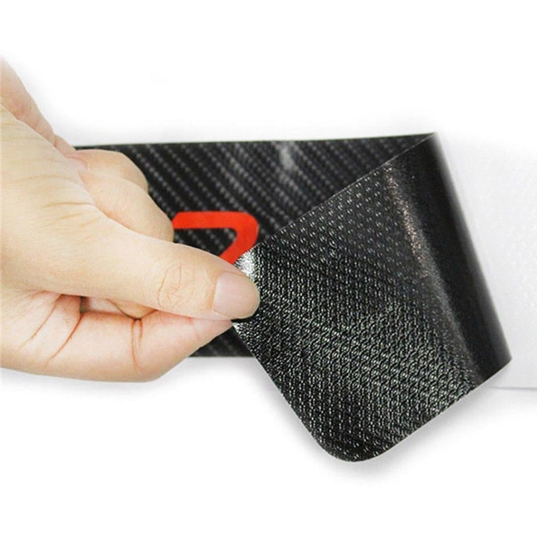 4pcs Car Door Sill Carbon Fiber Stickers - Protect Your Vehicle!