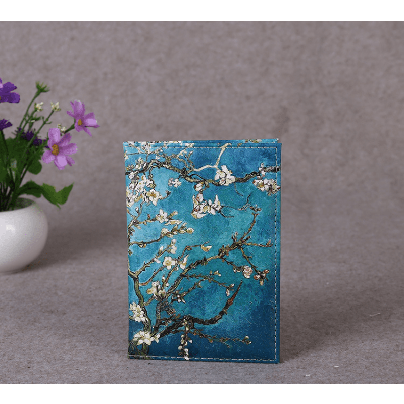 Oil Painting Passport Holder Travel Accessories