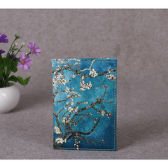 Oil Painting Passport Holder Travel Accessories