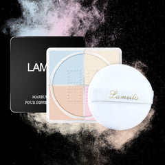 Matte Setting Powder Brightens Skin 4 Shades
