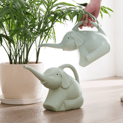 Small Elephant Watering Long Spout Sprinkler Bottle for Gardening