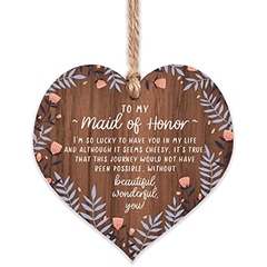 Floral Wedding Gift Bags & Keepsake for Maid of Honor