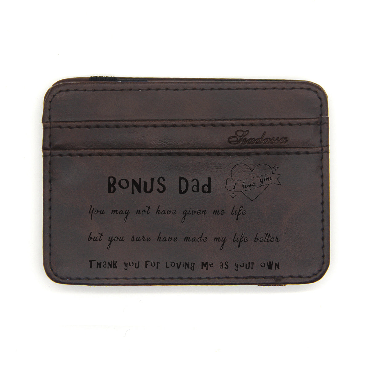Men's Vintage Ultrathin Card Holder, Father's Gift
