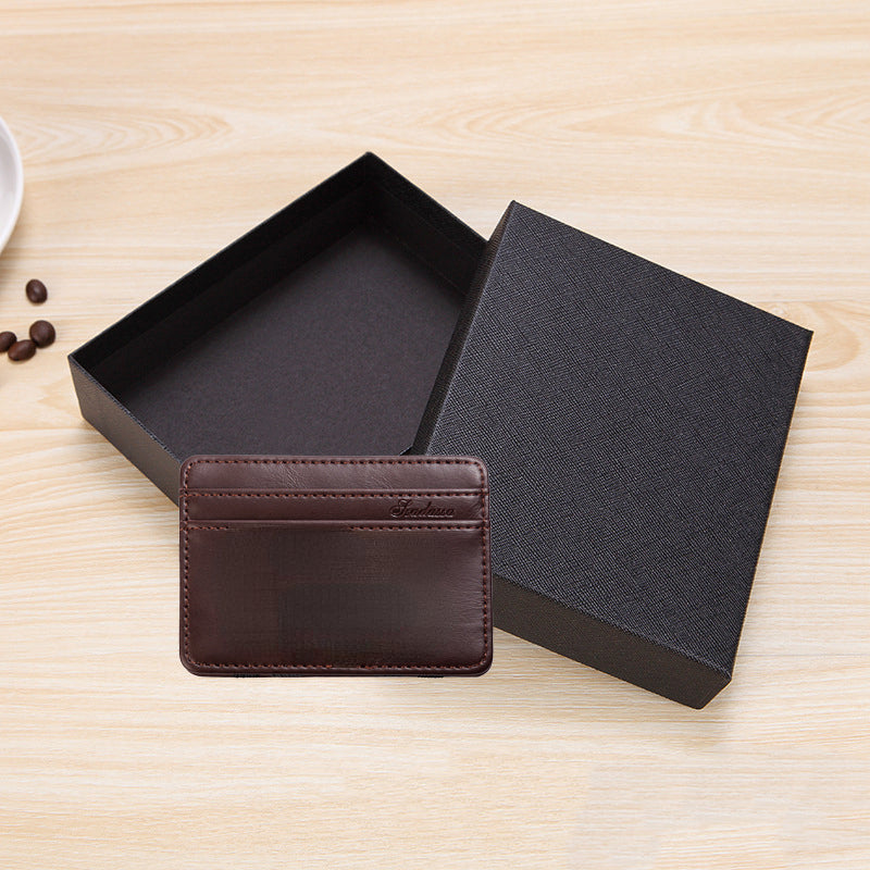 Men's Vintage Ultrathin Card Holder, Father's Gift