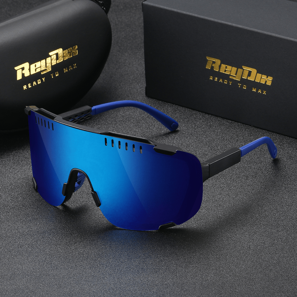 Men's Large Lenses Sunglasses UV Protection Sports Sunglasses