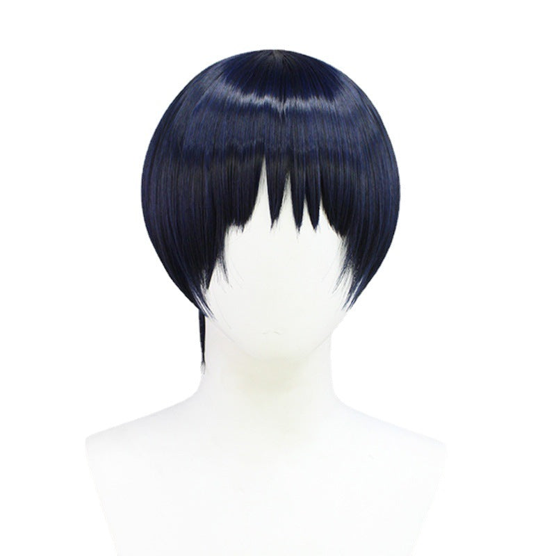 Halloween Short Straight Hair Wig with Bangs