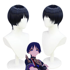 Halloween Short Straight Hair Wig with Bangs