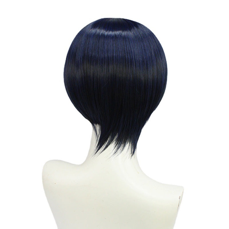 Halloween Short Straight Hair Wig with Bangs