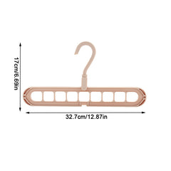9 Hole Magic Space Saving Clothes Hanger - Maximize Closet Space
