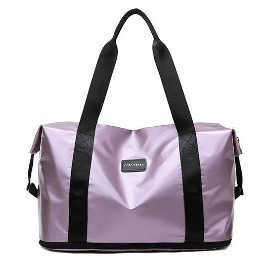 Large Capacity Carry On Tote Storage Pouch Lightweight Luggage Bag