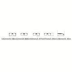 Retro Jelly Round Clear Lens Computer Glasses For Men Women